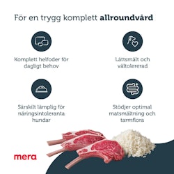 mera pure sensitive Lamm & ris 12.5 kg