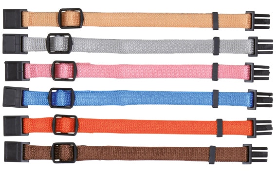 valphalsband 6pack färg mix 3 S/M