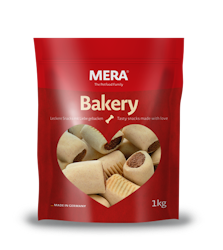 MERA Bakery Meaty Rolls Natur kex 1kg (kort datum)