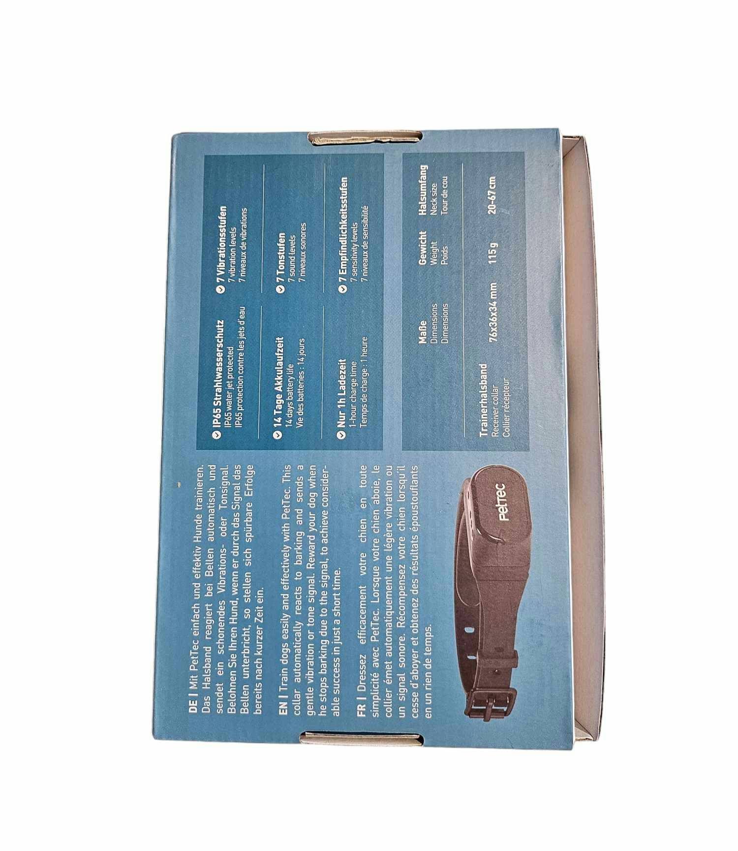 PetTec Antibark vibrations halsband 2.0