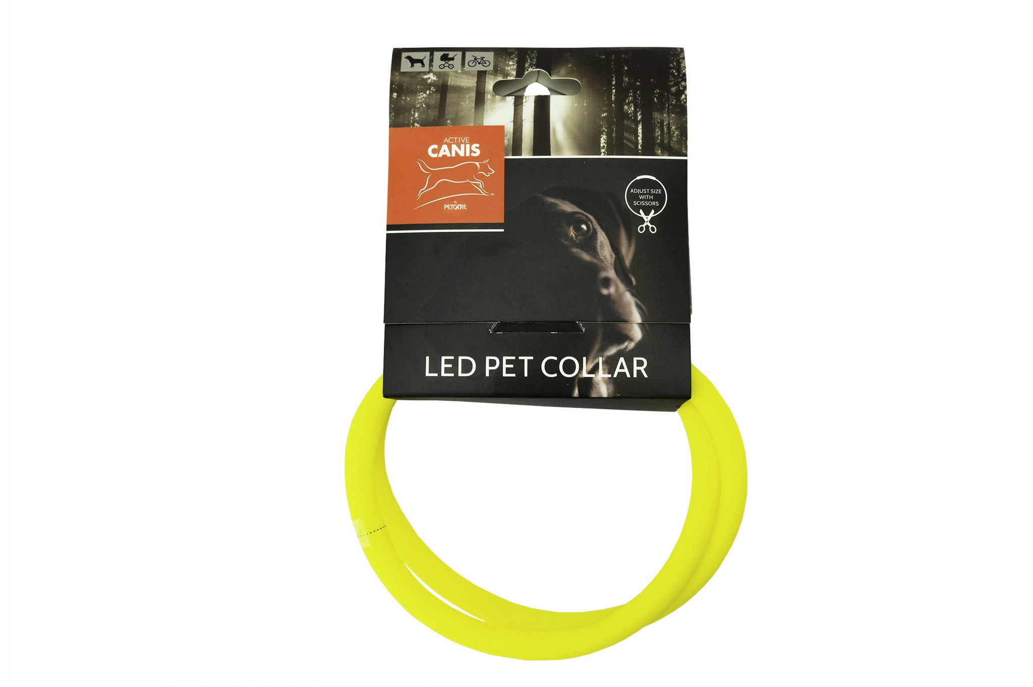 Ledhalsband som syns - one size passar alla!