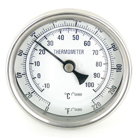 Termometer med snabbkoppling (Inline)
