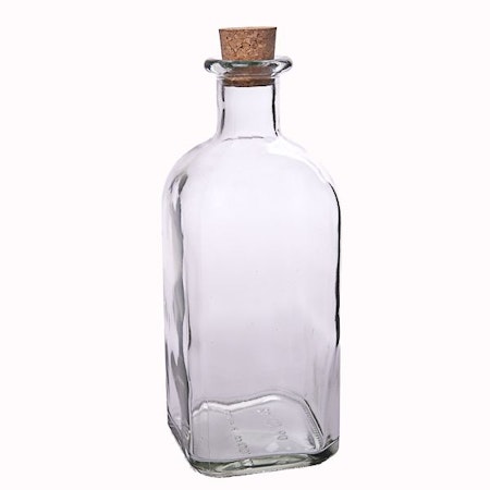 Fyrkantig flaska 500 ml