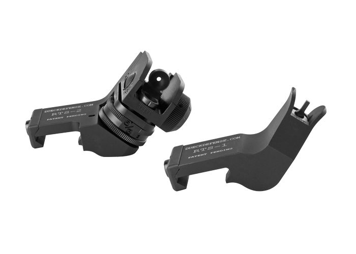 Dueck Defense Front & Rear Rapid Transition Sights
