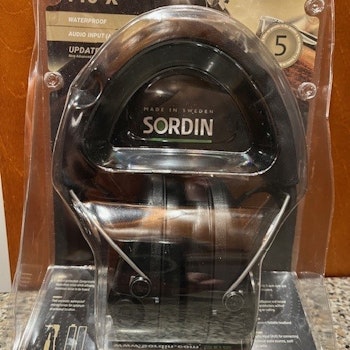 Sordin Supreme Pro X H2 Hörselskydd Svart