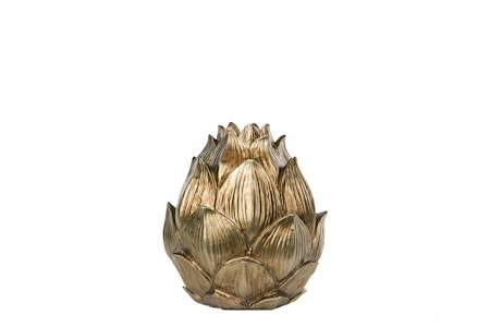 Kronärtskocka gold, 13 cm
