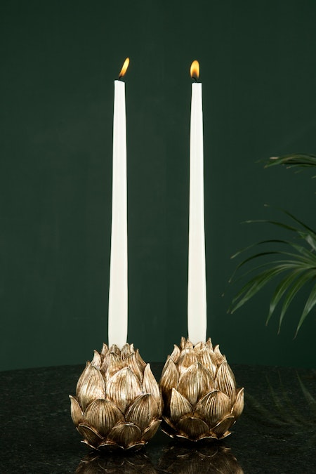 Kronärtskocka gold, 13 cm