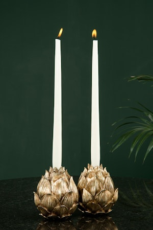Kronärtskocka gold, 13 cm