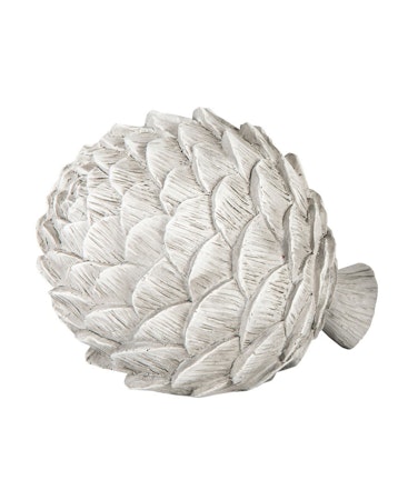 Kronärtskocka vit, 11 cm