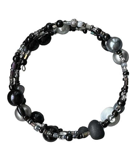 Armband spiral Black Pearl
