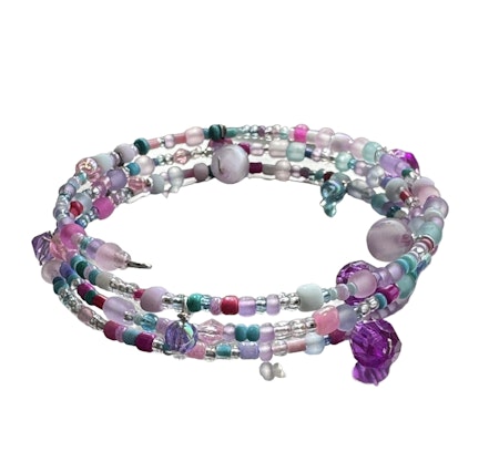 Armband spiral Pastellish vuxen