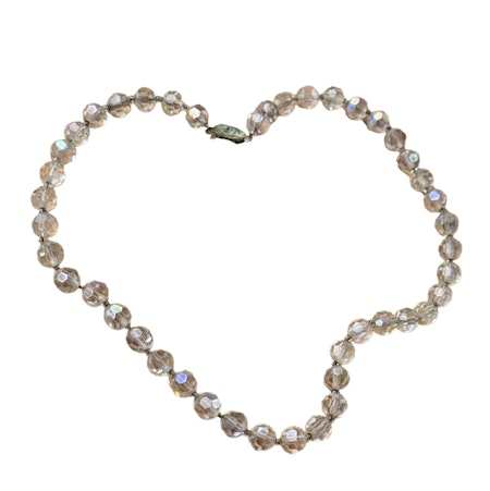 Halsband  bergskristall