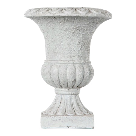 Kruka Pokal vit Ø14x18cm