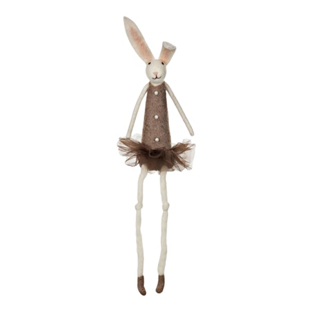 Ulldjur kanin sittande 62 cm