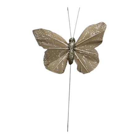 Fjäril Julie Gold, 9 cm