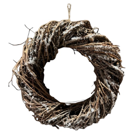DIY krans med frost