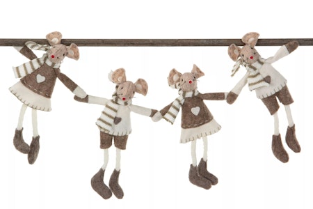 Magnetmus flicka 16 cm