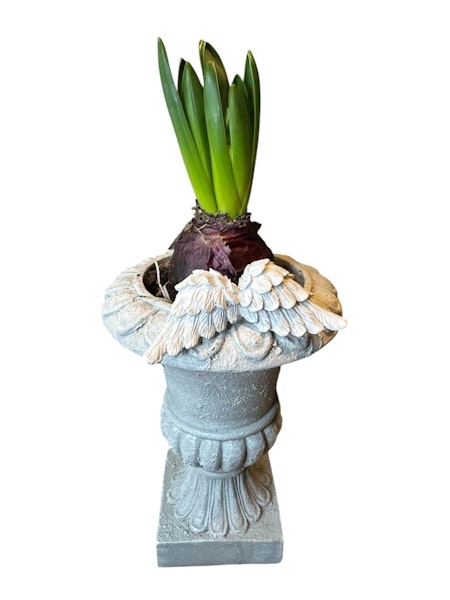 Kruka Pokal vit Ø14x18cm