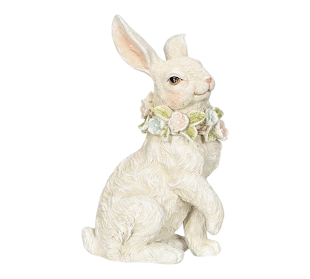 Hare Blomsterkrans vänster 10x8x18,5cm