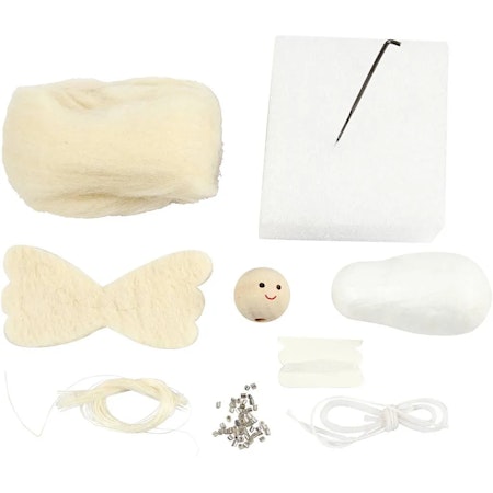 Mini DIY ängel 10 cm