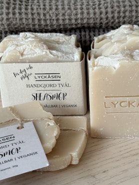 Handgjord Tvål Sheasmör – Naturlig, Vegansk & Plastfri 110 g