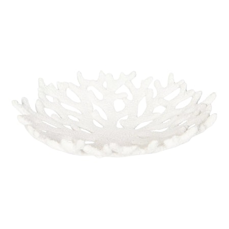 Skål Korall Poly 24x5,5cm