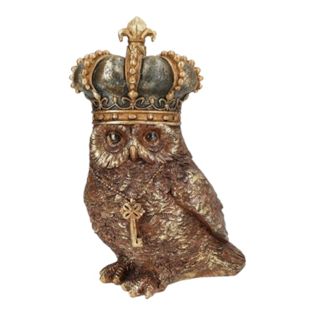 Uggla Med Krona Poly 26 cm