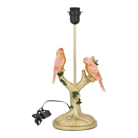 Lampfot Fåglar på Gren 44cm