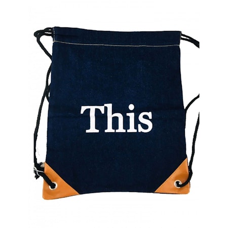 Gympapåse i Denim 'This'