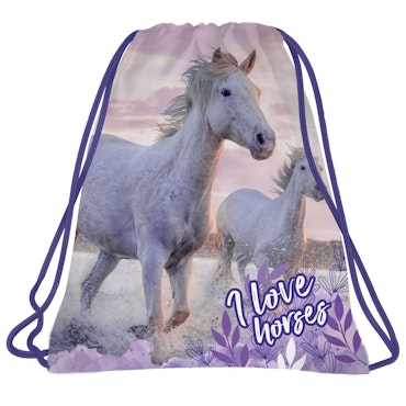 Gympapåse med hästar -I love horses
