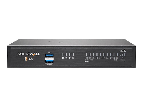 SonicWall TZ470 Desktop Safety Equipment