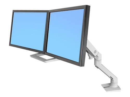 Ergotron HX skrivbordsmonteringssats med dubbla skärmar upp till 32 2 skärmar