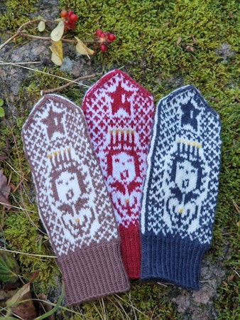 Sankta Lucia mitts