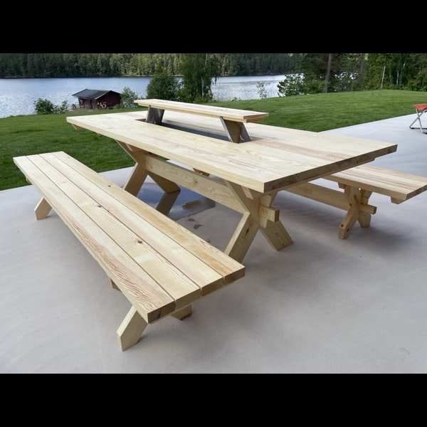Midsommarbordet Modell M16 ink 2st bänkar