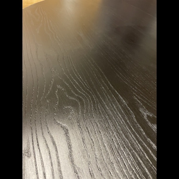 Askbord i diametrer 1400. Intensiv svart