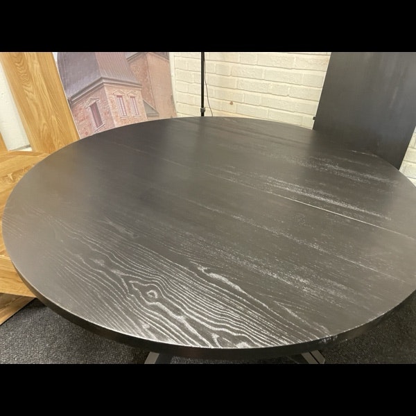 Askbord i diametrer 1400. Intensiv svart