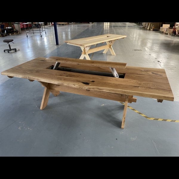 Midsommarbord M16 i rustik ek