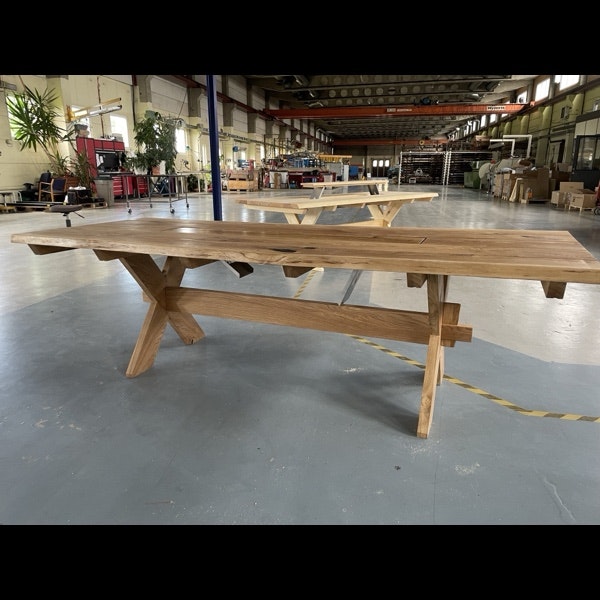 Midsommarbord M16 i rustik ek