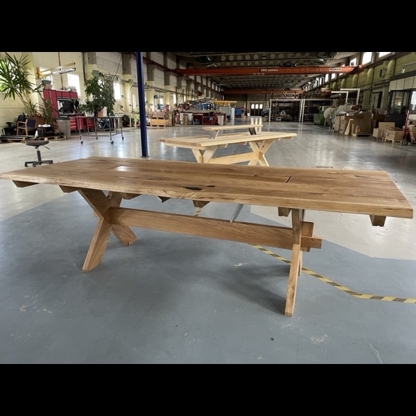 Midsommarbord M16 i rustik ek