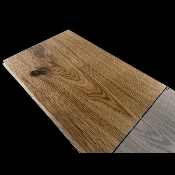 Rustik ekparkett. 230mm breda plank