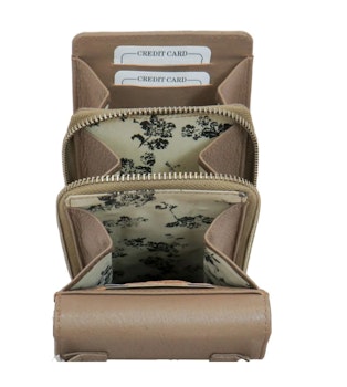 Long wallet fra Kvitfjell Handbags i sort