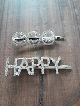 Happy hårspenner i strass