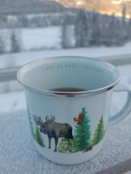 Emaljekopp «livet er best i naturen»