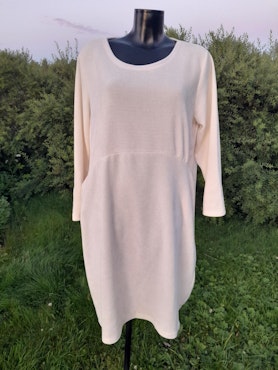 Midi chenille kjole