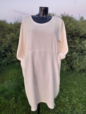 Midi chenille kjole