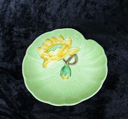 Carlton Ware Lily Pad litet fat med gul näckros