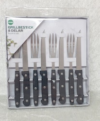 Grill bestick coop med 8 delar