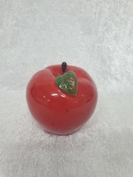 Dag Brandstedt rött äpple i keramik