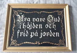 Religös tavla tidigt 1900-tal