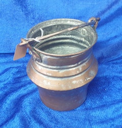 Mässingshink antik H12 cm